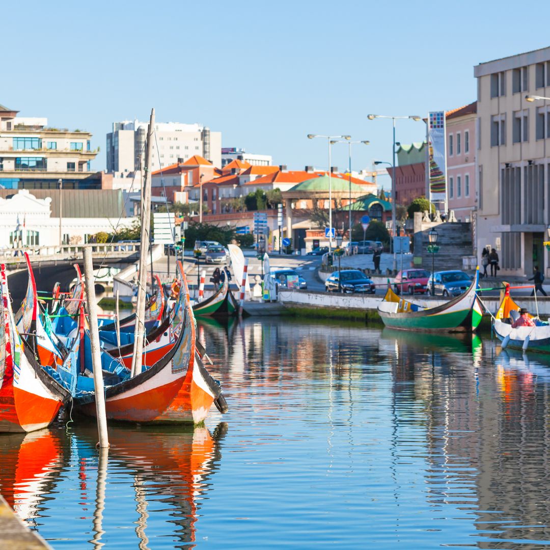 Lisboa, Aveiro e Porto